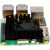 Joy-IT RB-heatsink5 Σετ ψύκτρας μαύρο (RB-heatsink5)