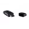 Natec MINI ANT 3 Αναγνώστης Καρτών USB 2.0 (SD, SDHC, MMC, M2, microSD), Μαύρο (NCZ-0560)