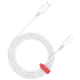 CANYON Καλώδιο AC18SC A-C 18W 1,2m Λευκό