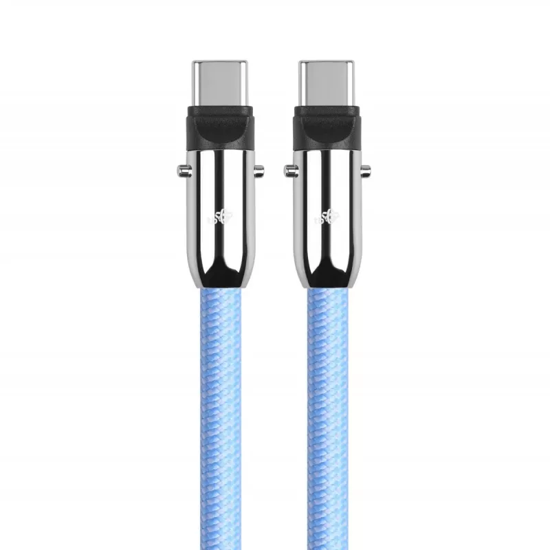 Καλώδιο 2in1 USB-C 1m μπλε