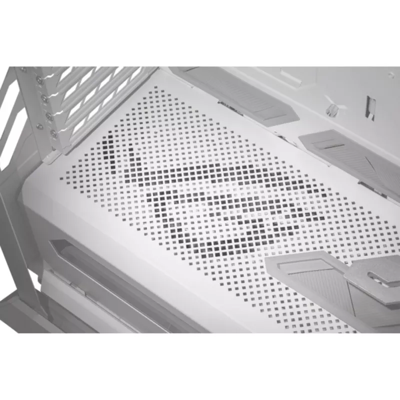 ASUS ROG GR701 Hyperion White, PC, Λευκό, ATX, EATX, micro ATX, Mini-ITX, Αλουμίνιο, Multi, Front