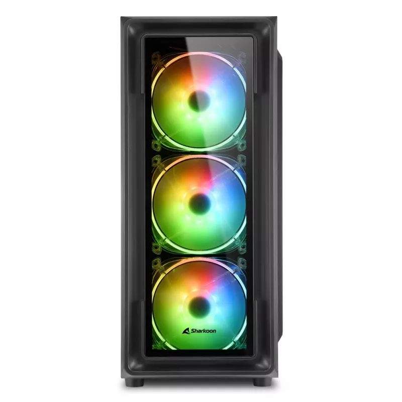 Κουτί PC Sharkoon TK4 RGB Midi Tower μαύρο