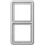 JUNG CD 582 LG - γκρι - Duroplast - χωρίς βίδες - JUNG - 81 mm - 152 mm