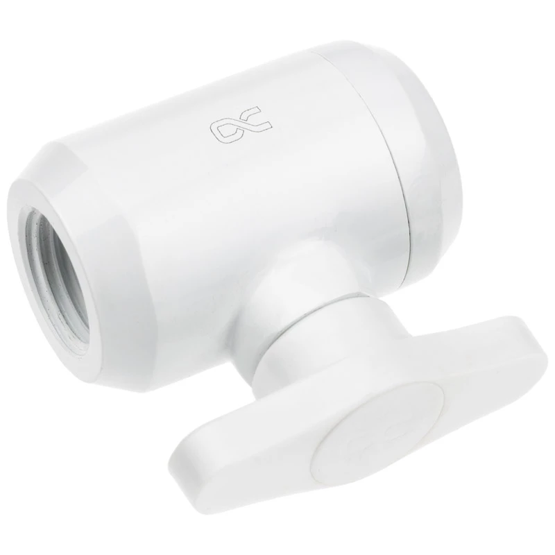 Water block Alphacool 17630 λευκό σπείρωμα 1/4 ίντσας πλάτος 36 mm