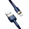 Καλώδιο Lightning Baseus CALKLF-CV3 2 m Μπλε Χρυσό