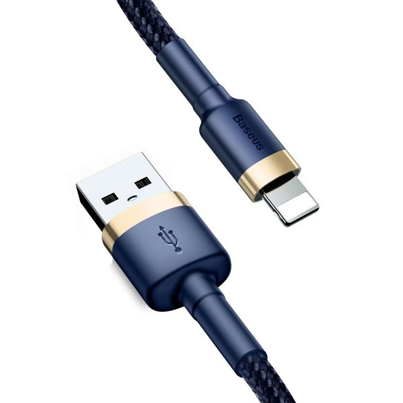 Καλώδιο Lightning Baseus CALKLF-CV3 2 m Μπλε Χρυσό