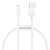 Καλώδιο Baseus Superior Series USB σε Lightning, 2,4A, 0,25m (λευκό)
