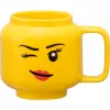 Κεραμική κούπα room copenhagen Winking Girl Small Κίτρινη 40460803, 250–350 ml