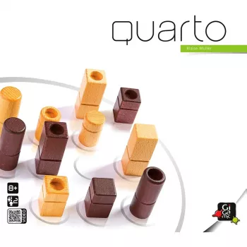 Επιτραπέζιο παιχνίδι G3 Quarto (Στρατηγική) — Διάρκεια παιχνιδιού 20 λεπτά, από 8 ετών