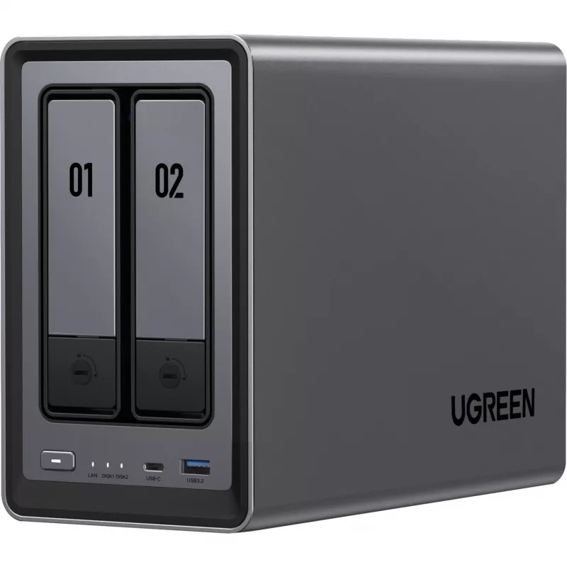 DXP2800 + 2x 4 TB Seagate IronWolf HDD Πακέτο, NAS