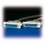 ROLINE Καλώδιο Σειριακό - DB-25 (M) σε DB-25 (M)