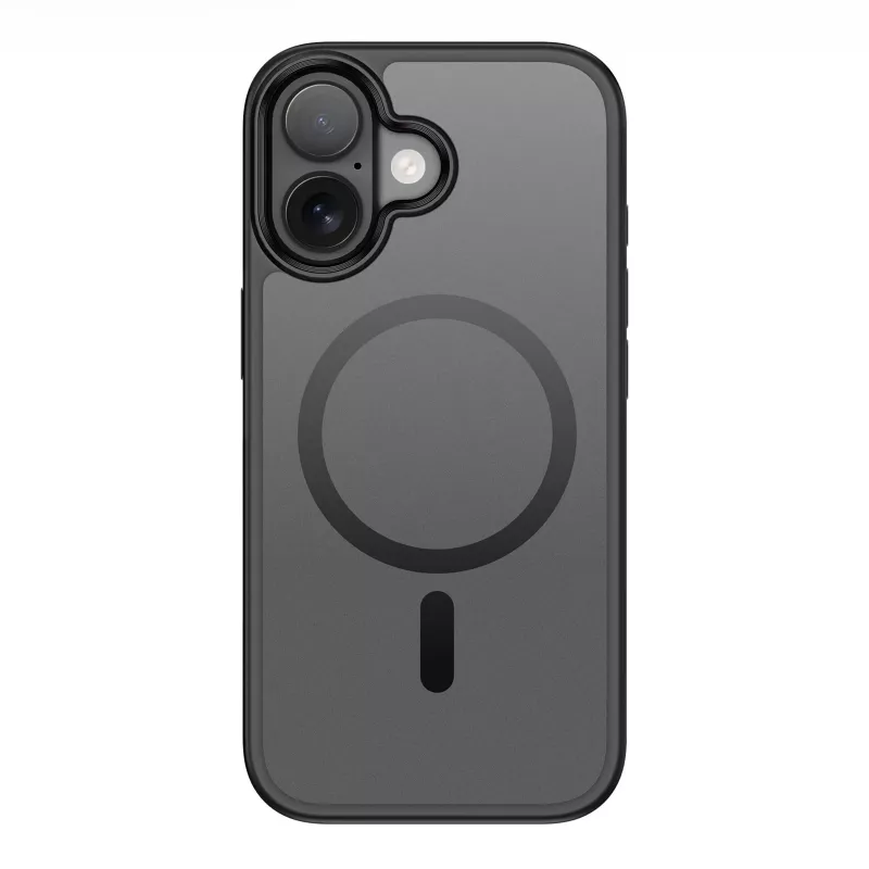 nevox StyleShell Invisio - iPhone 17 6.3 συμβατό με MagSafe Μαύρο (2542)