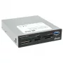 Akasa AK-ICR-27 αναγνώστης καρτών USB 3.2 Gen 1 (3.1 Gen 1) εσωτερικός μαύρο, γκρι