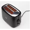 Τοστιέρα JATA TT631 2 φέτες 750 W μαύρο ανοξείδωτο ατσάλι