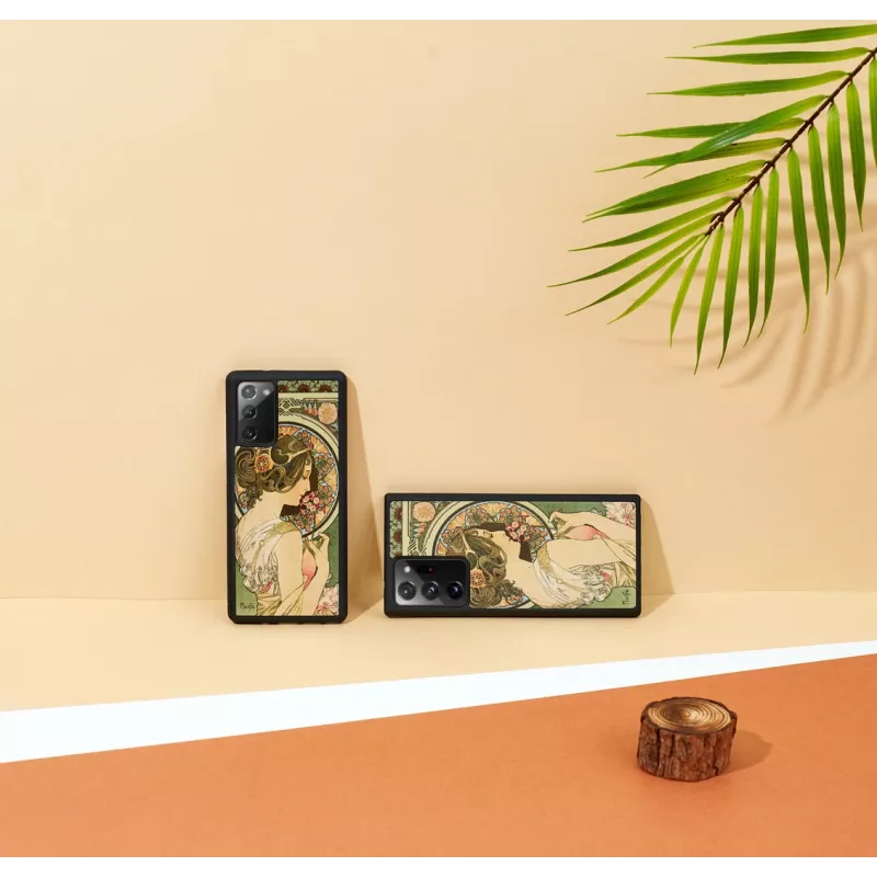 Θήκη προστασίας man and wood Galaxy Note 20 primrose μαύρο