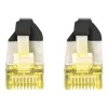 Καλώδιο δικτύου Digitus CAT 6A S/FTP RJ-45 2m μαύρο