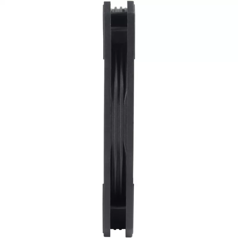 Ανεμιστήρας κουτιού SILVERSTONE SST-AS120B 120mm μαύρο διαφανές, 3-Pin
