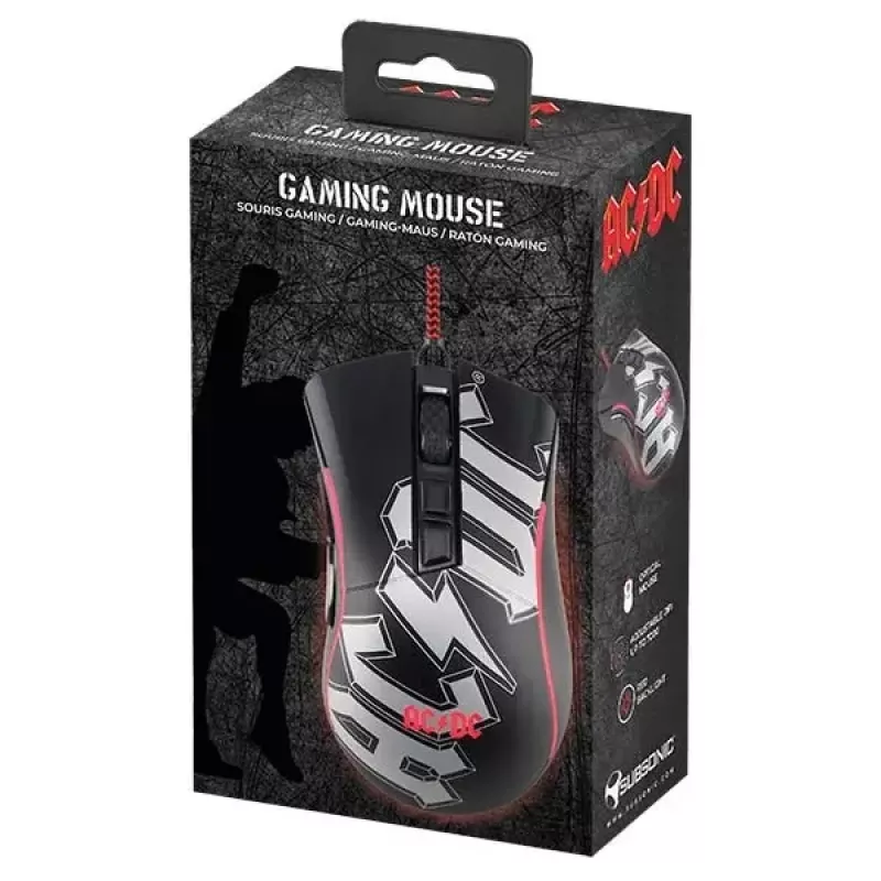 Ποντίκι gaming Subsonic AC/DC