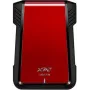 Θήκη HDD/SSD ADATA EX500 μαύρη, κόκκινη 2,5 ίντσες