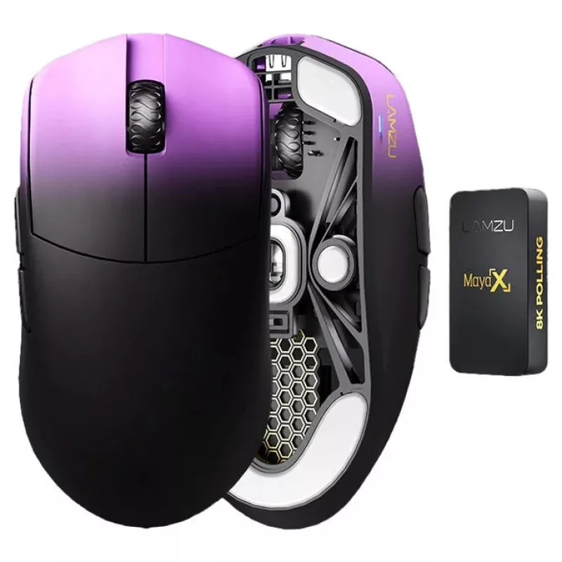 Lamzu Maya X Gaming ποντίκι – Purple Shadow