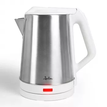 Jata JEHA1723 ηλεκτρικός βραστήρας, 2 l, 1500 W, ανοξείδωτο ατσάλι, λευκός