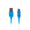 Καλώδιο USB 2.0 LANBERG CA-USBO-21CU-0010-BL — USB A σε USB C, 1 m, μπλε