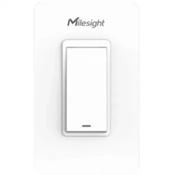 Milesight WS501-868M-3W-W11-EU LoRaWAN διακόπτης τοίχου, 3 συρμάτων, 1 κουμπί