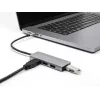 DeLOCK 63173 Hub USB Type-C 5000 Mbit/s Μαύρο