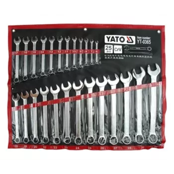 6-32 mm επίπεδο κλειδί, 25 τεμ., Yato YT-0365
