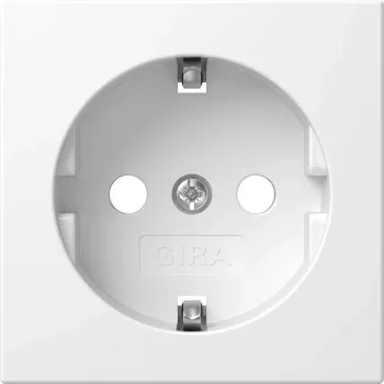 Gira 492003 κάλυμμα για πρίζα Schuko, System 55, λευκό