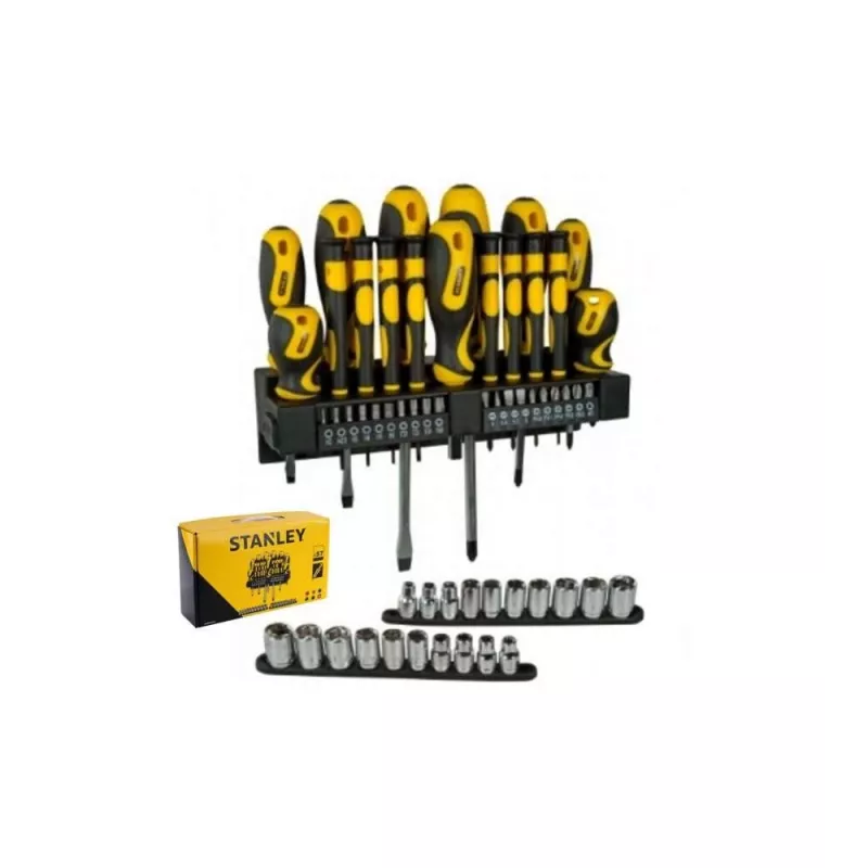 STANLEY σετ κατσαβιδιών STHT0-62143 — σετ 57 τεμ., βάρος 3,56 kg