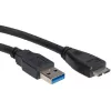 ROLINE Καλώδιο USB - Micro-USB Type B (M) σε USB Type A (M)