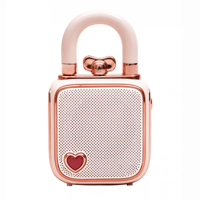 Φορητό ηχείο μονό Divoom LoveLock ροζ