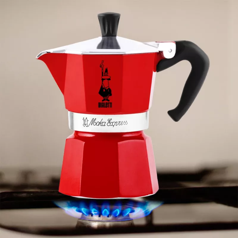 Bialetti Moka Express καφετιέρα Moka κόκκινο