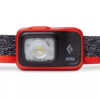 Φακός κεφαλής Astro 300, φως LED πορτοκαλί