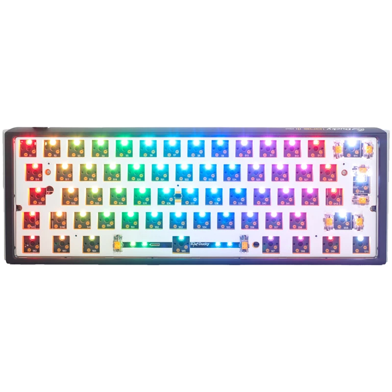 Ducky One 3 Hot-Swap Barebone Mini Πληκτρολόγιο Gaming USB US Αγγλικά Μαύρο