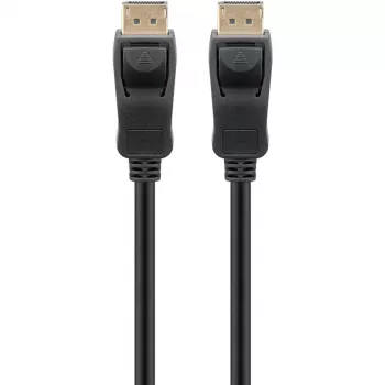 Καλώδιο DisplayPort 1.4 βύσμα αρσενικό > DisplayPort βύσμα αρσενικό (μαύρο, 2 μέτρα, 8K)