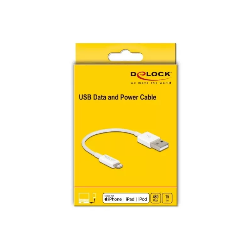 Καλώδιο δεδομένων και φόρτισης USB DeLOCK 83001