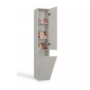 Ντουλάπα μπάνιου ψηλή με καλάθι Top E Shop NEL IV Kaszmir