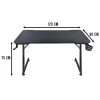 Γραφείο υπολογιστή Subsonic SA5706 μαύρο ευθύ PVC 120x60 cm