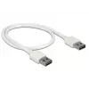 Καλώδιο USB USB 2.0 DeLOCK 85192 0,5m λευκό