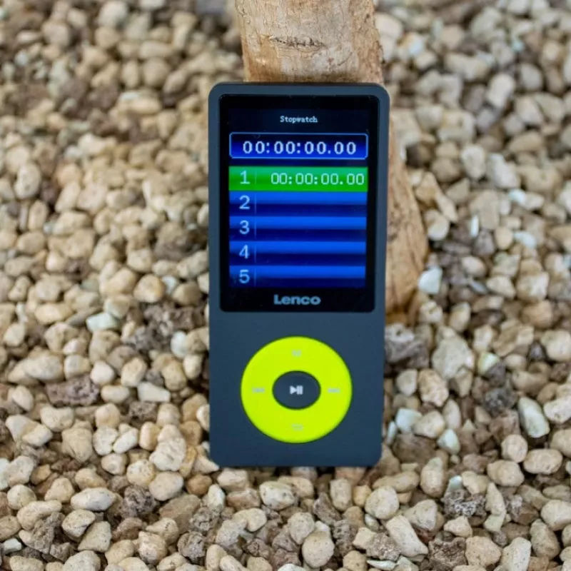 MP3 player Lenco Xemio-860GN 8 GB Μαύρο/Λαχανί LCD 18h αναπαραγωγή