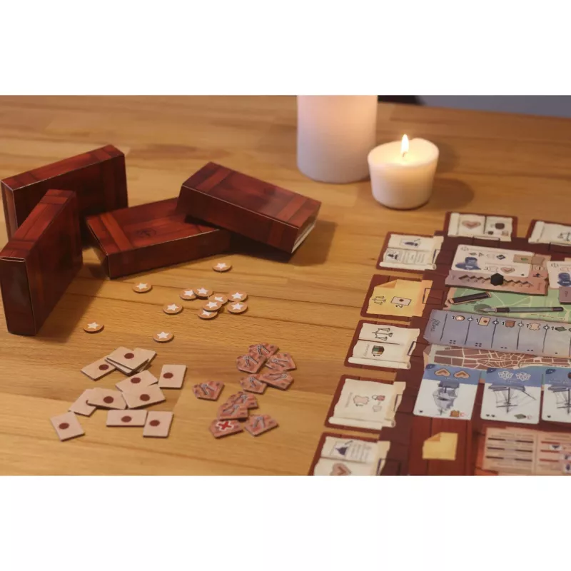 Deep Pint Games Rival Cities, επιτραπέζιο παιχνίδι