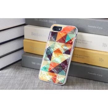 Θήκη προστασίας iKins για Apple iPhone 8/7 — μωσαϊκό λευκό
