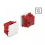 Διακόπτης πίεσης DELOCK Easy 45 1P Λευκό, 250 V AC, 10 A, 45×45×37 mm