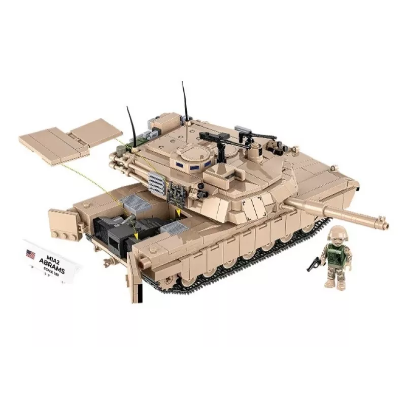 Σετ κατασκευής τουβλάκια Cobi M1A2 Abrams 1025 τεμ. μοντέλο COBI-2632
