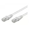 Wentronic Goobay CAT 5e Patch καλώδιο, U/UTP, Λευκό, 3 m - CCA μείγμα χαλκού (68506)