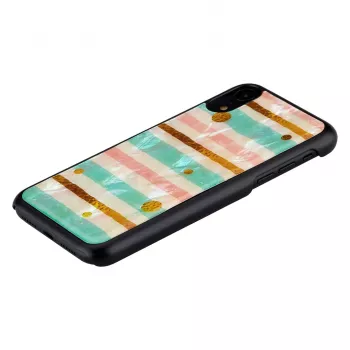Προστατευτική θήκη κινητού iKins για iPhone XR — μεντα-μαύρη προστατευτική θήκη