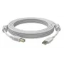 Καλώδιο USB Vision 5 m USB 2.0 A σε B Λευκό