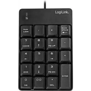 LOGILINK ID0184 LOGILINK - Αριθμητικό πληκτρολόγιο USB, 19 πλήκτρα